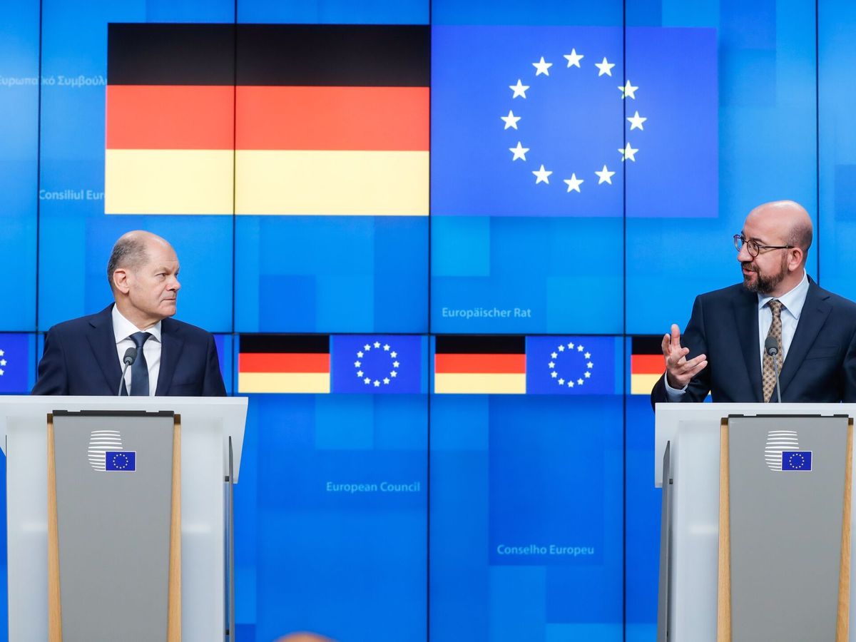 Foto: German federal chancellor olaf scholz in brussels