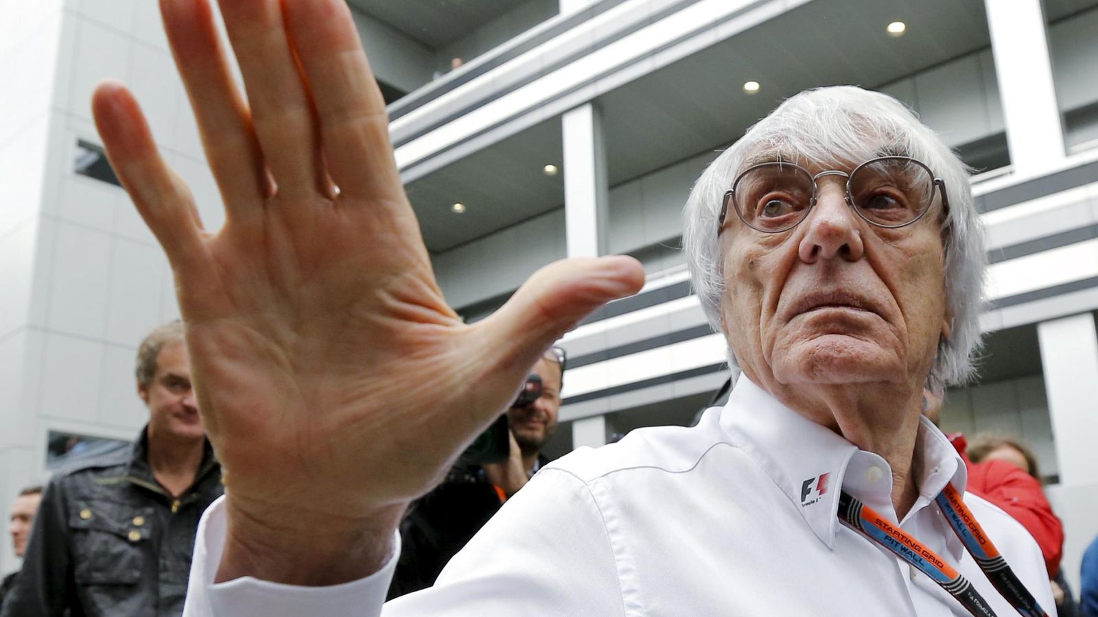 Foto: El presidente de la Fórmula Uno Bernie Ecclestone, durante el Gran Premio de Rusia. (Reuters)