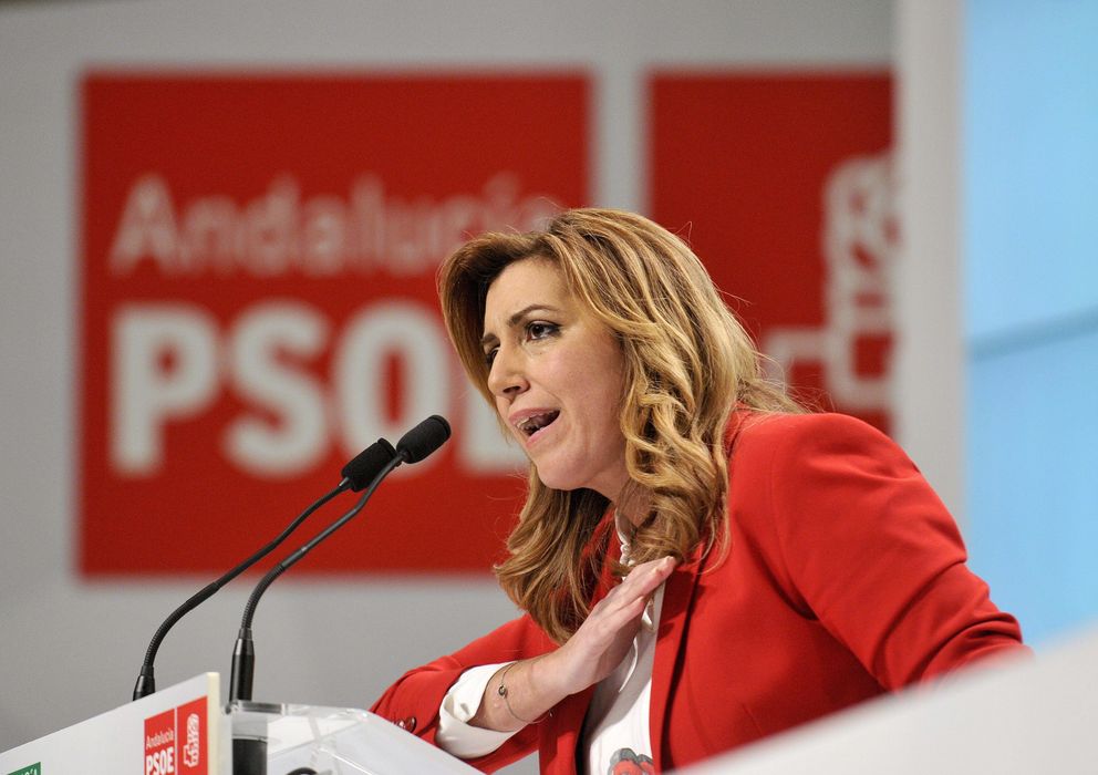 Foto: La presidenta de la Junta y secretaria general del PSOE andaluz, Susana Díaz. (EFE)