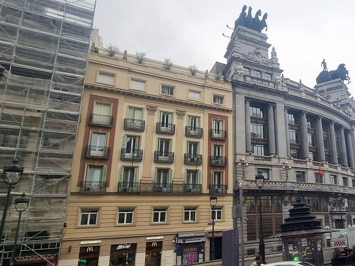 Foto: Edificio en la calle Alcalá. (Genesis)