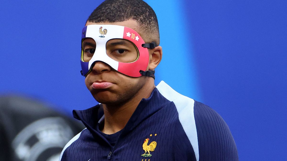 ¿Por qué Mbappé no podrá jugar con la máscara de Francia en la Eurocopa de 2024?