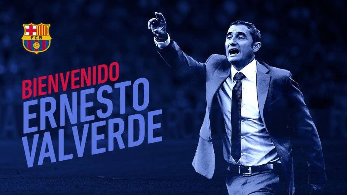 Ernesto Valverde, nuevo entrenador del Barcelona para los dos próximos años
