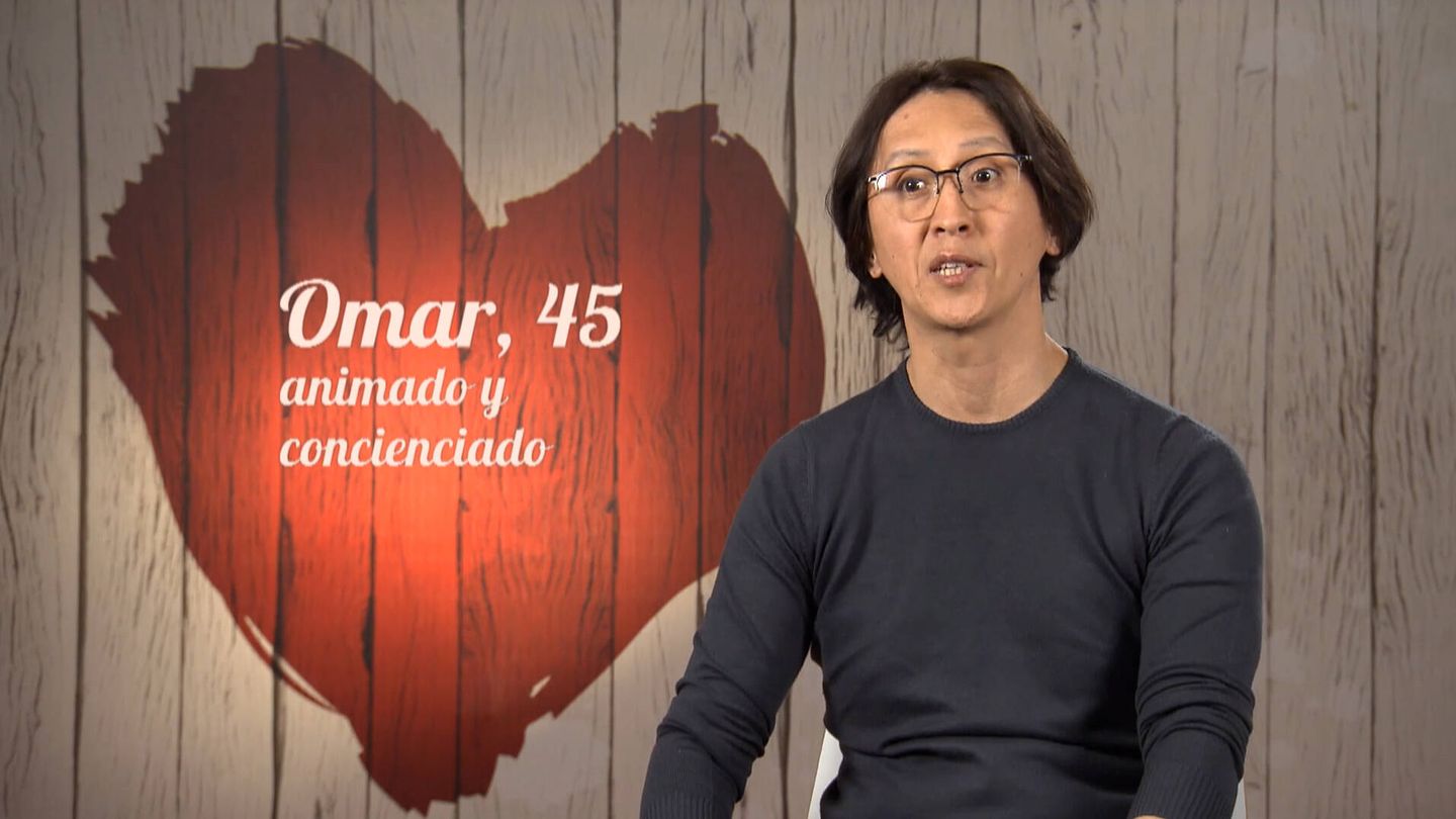 Omar, la cita de Carlos en 'First Dates'. (Mediaset)