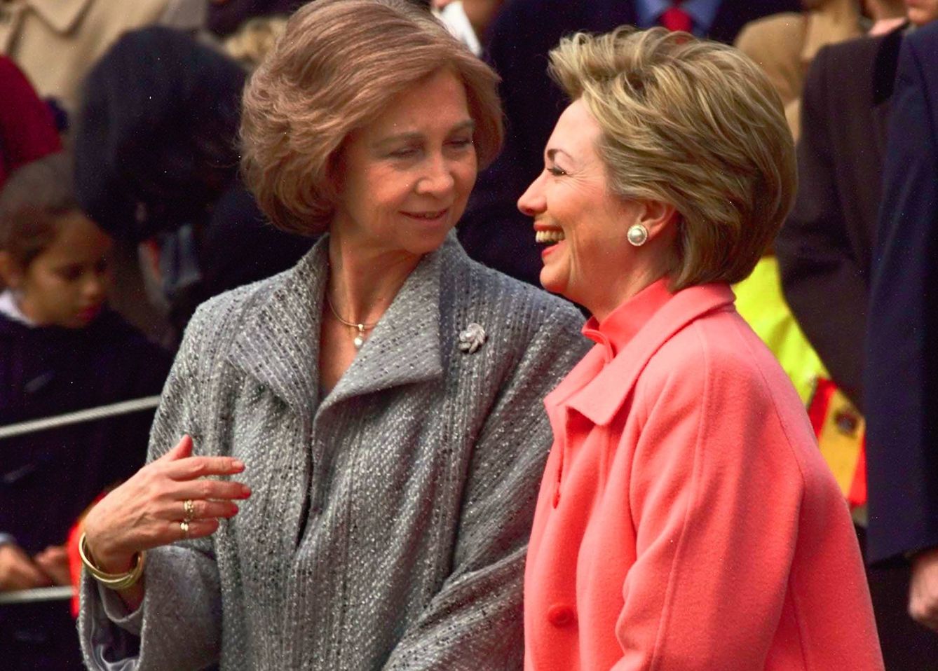 La Reina Doña Sofía junto a Hillary Clinton (Gtres)