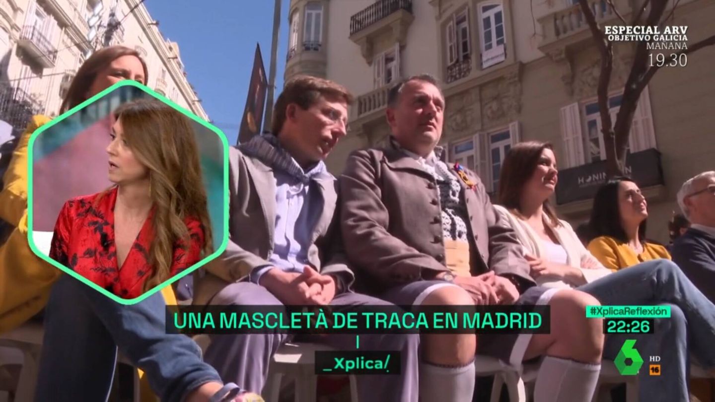 Esther Ruiz critica a José Luis Martínez Almeida en 'La Sexta Xplica'. (Atresmedia)