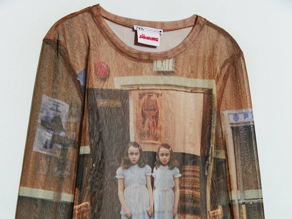 Foto: La camiseta de Zara que fascinará a los amantes del cine de terror. (Cortesía)