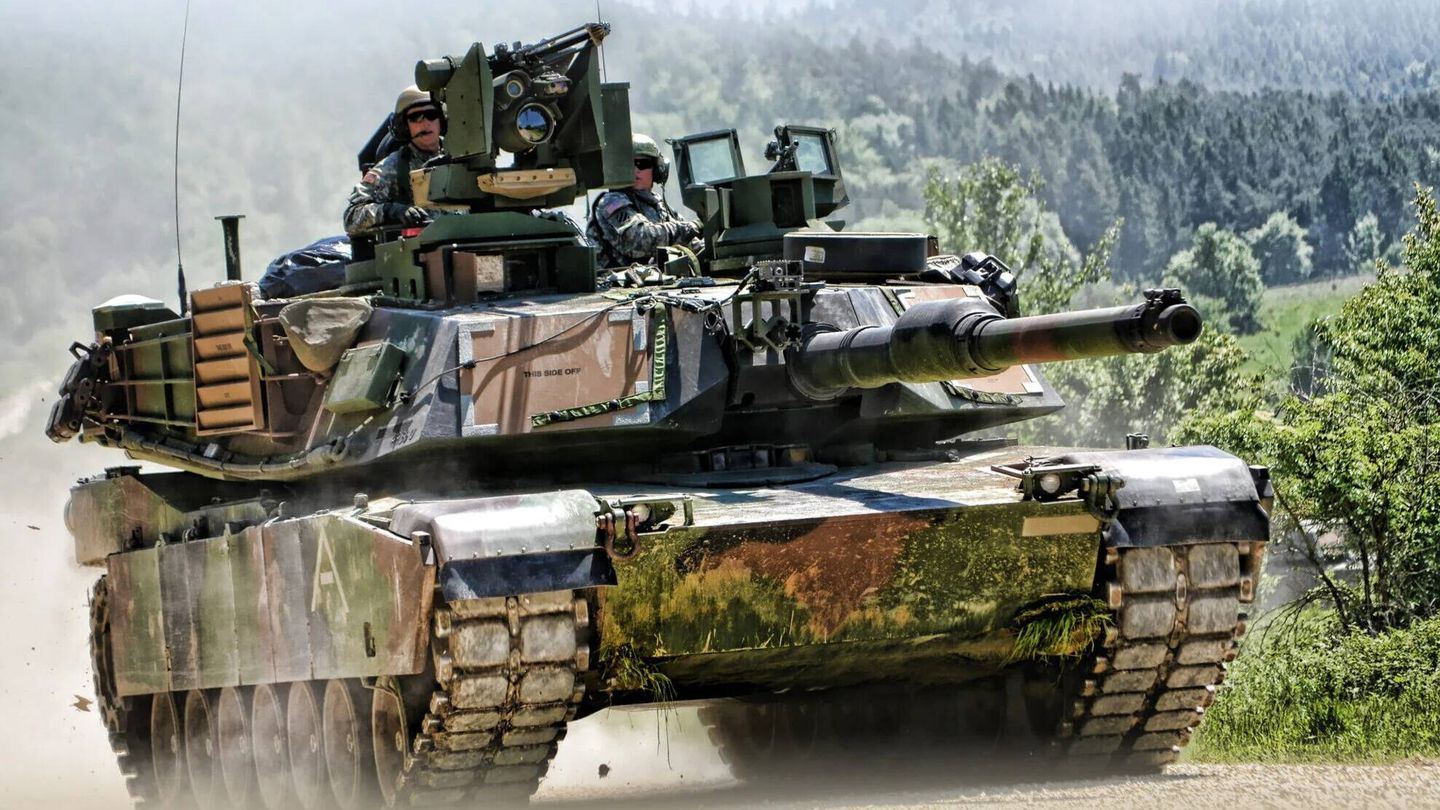 Carro de combate Abrams M1A2 SEPv3, una de las versiones más potentes de este modelo. (GDLS)