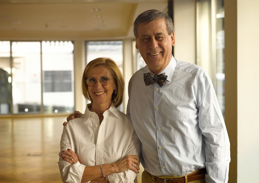 Foto: Rosa Díez y Francisco Sosa Wagner, candidato de UPyD a las elecciones europeas (UPyD)
