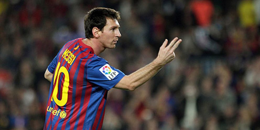 Foto: El Barcelona espanta las dudas y Messi se resarce con un 'hat-trick' ante el Mallorca