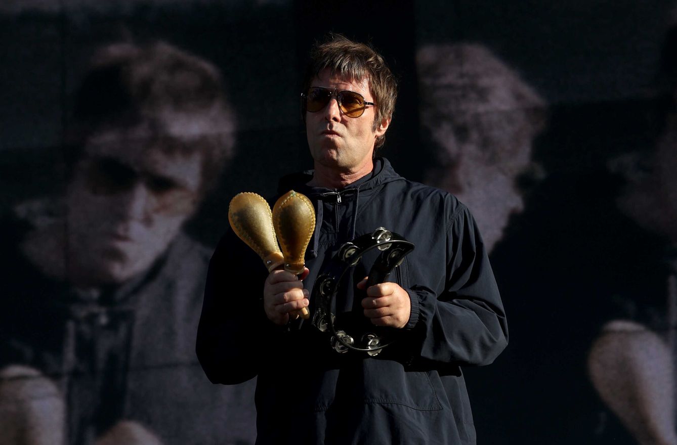 Liam Gallagher durante la tercera jornada del Mad Cool. (EFE/Kiko Huesca)