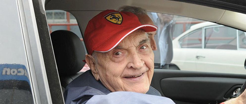 Foto: Muere José Froilán González, el primer piloto ganador de un gran premio con Ferrari