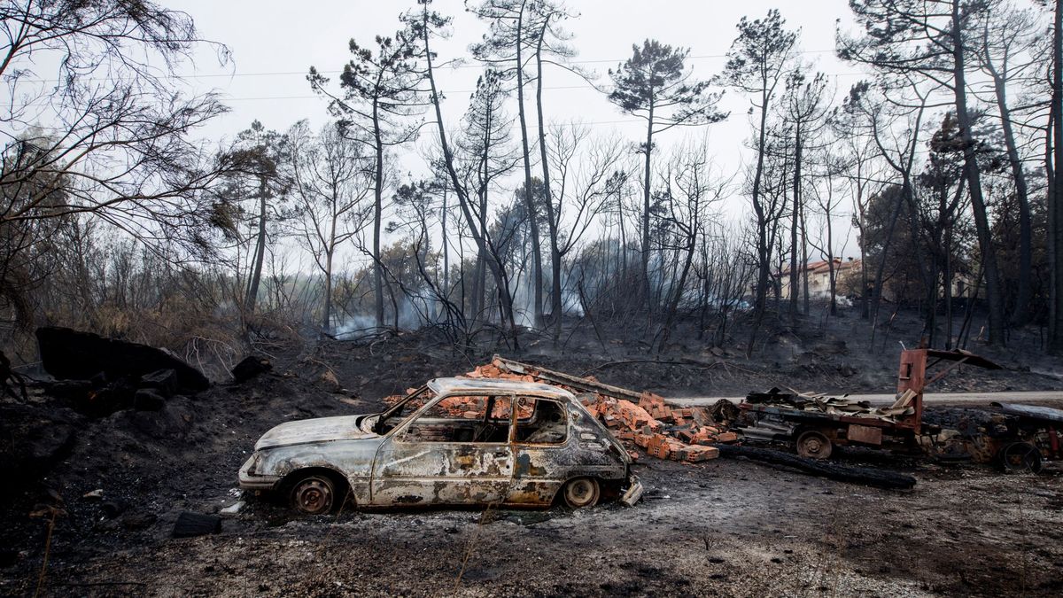 Así han quedado Galicia, Asturias y Portugal después de los incendios 