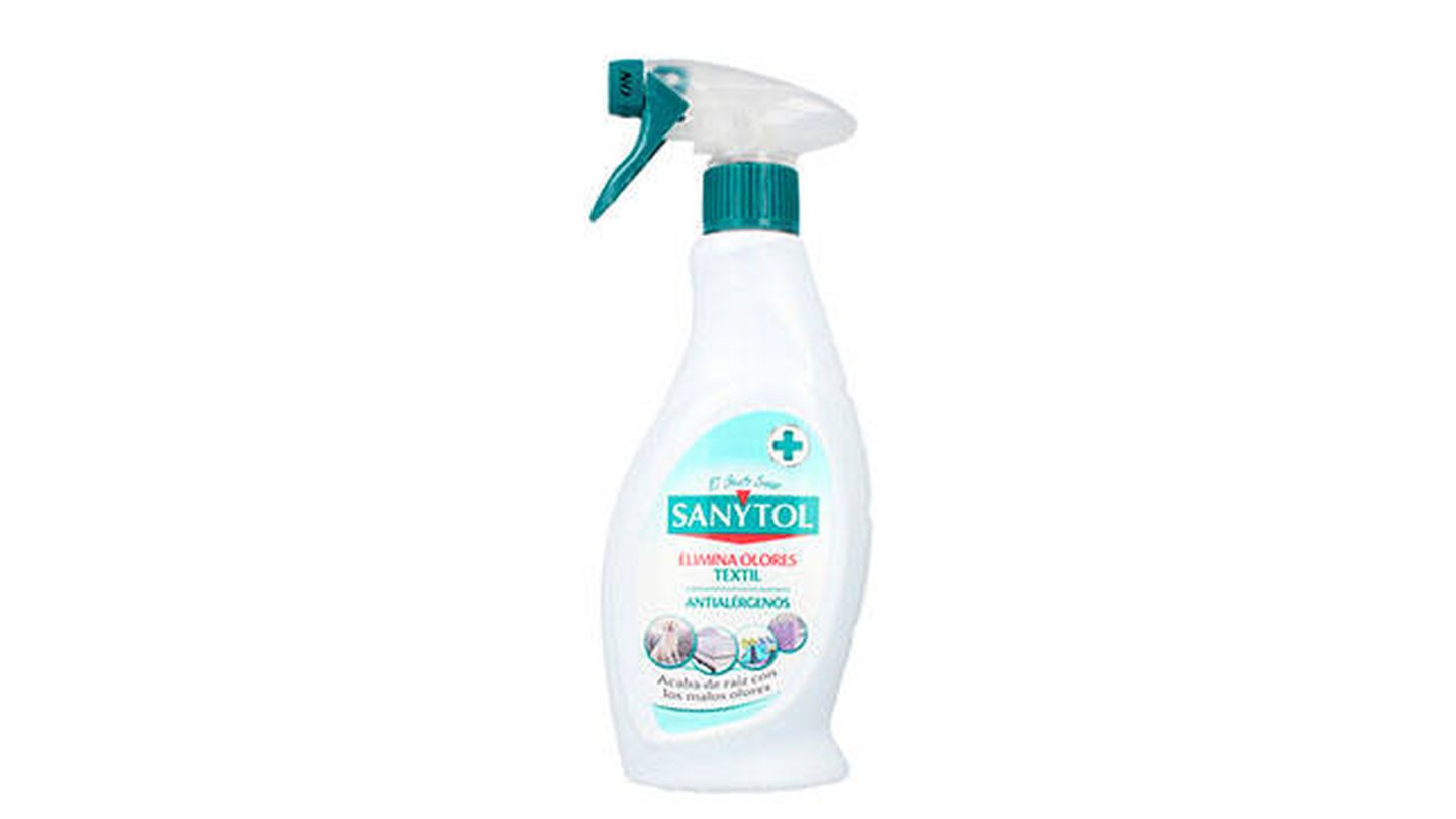 He estado usando Sanytol desinfectante textil para las lavadoras
