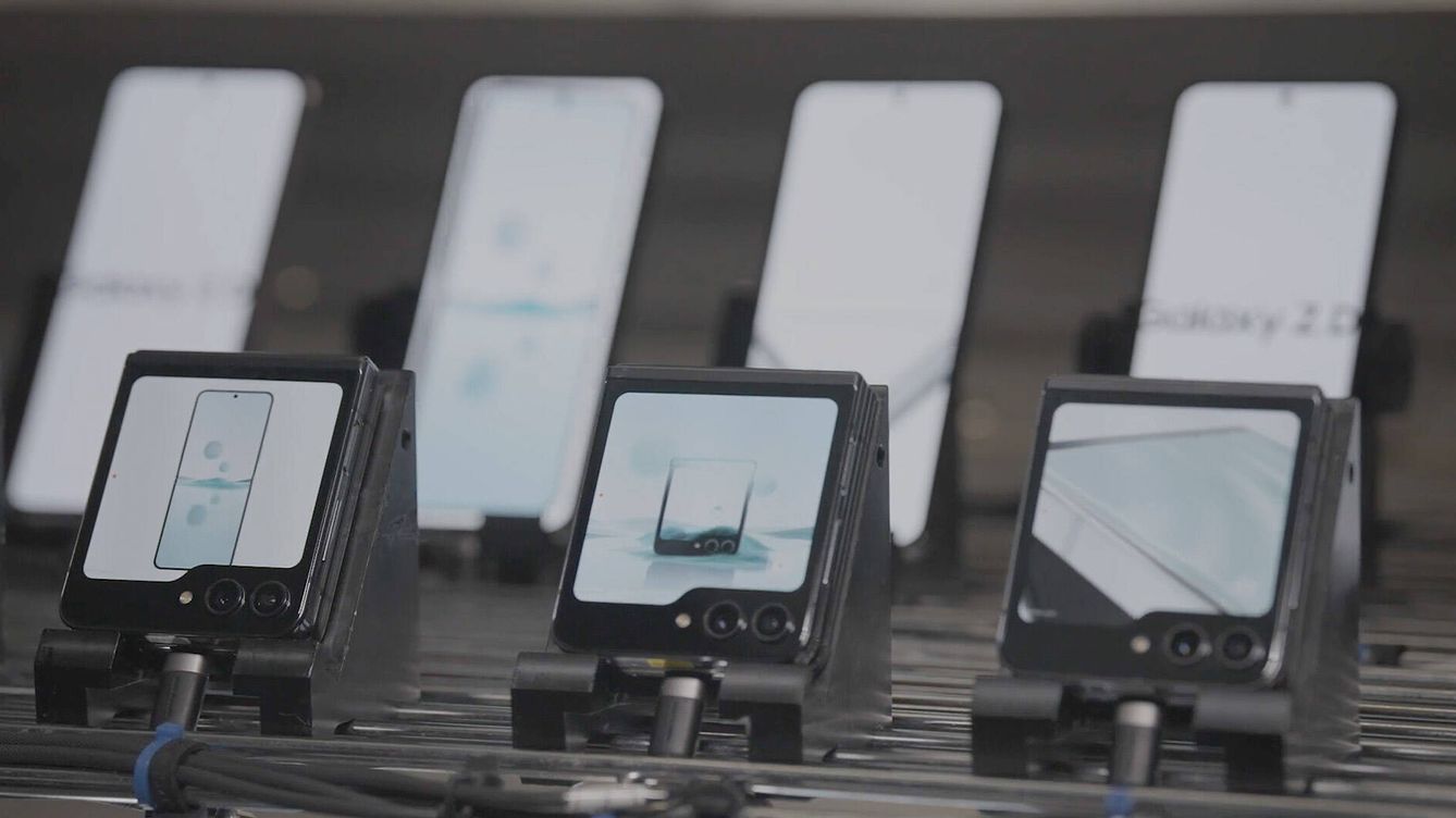 Foto: Las instalaciones de la factoría de Samsung en Gumi, donde, entre otras cosas, se ensamblan y testean sus dispositivos más punteros. (Cedida)