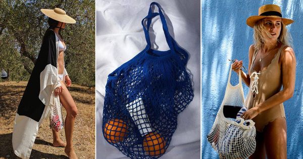 Foto: Sí, la bolsa que tu abuela utilizaba para ir al mercado de abastos, ahora, es tendencia. (Fotos: Instagram)