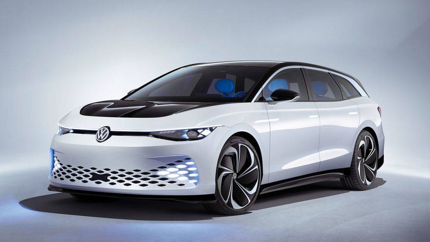 El absurdamente bautizado Volkswagen ID. Space Vizzion saldrá en 2023. (Volkswagen)