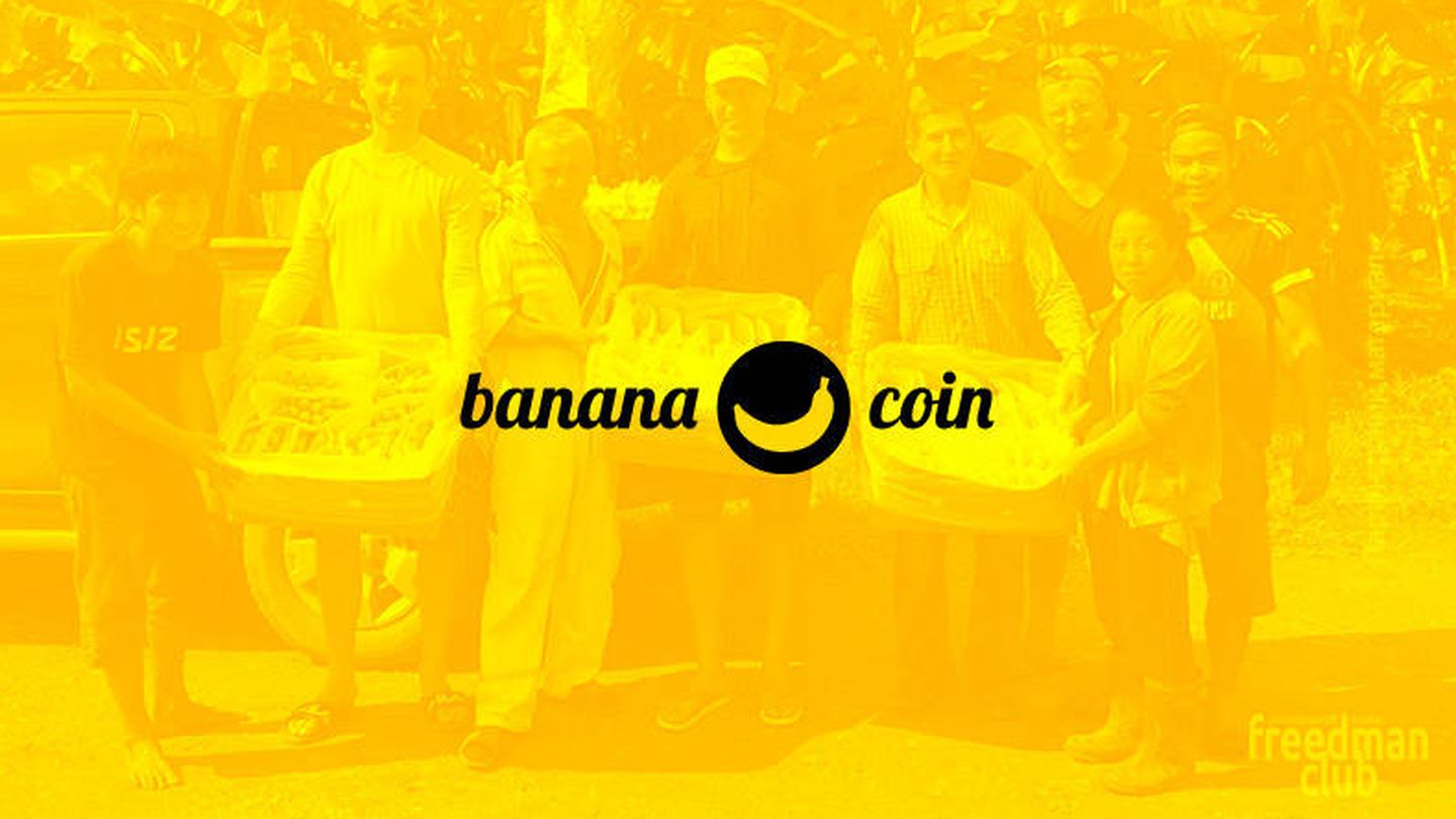 Bananacoin, la última moda cripto. Foto: EC