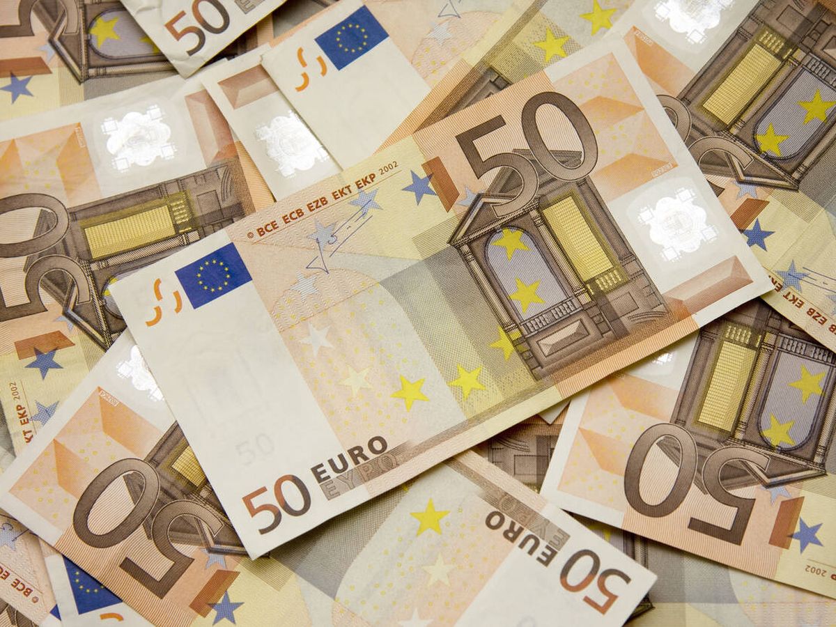 Foto: La mayoría eran billetes de 50, pero también había de 500 euros (iStock)