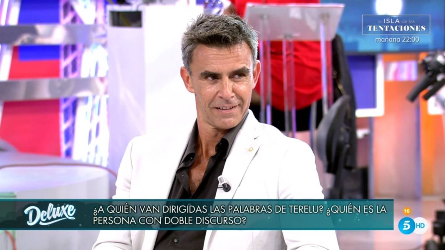 Andrés Caparrós, en 'Sábado Deluxe'. (Telecinco).