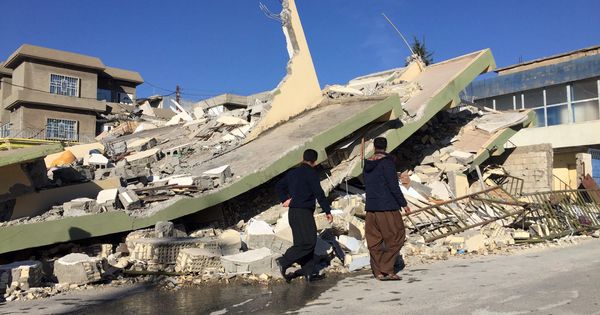 Foto: Un edificio caído en Irak. (Reuters)