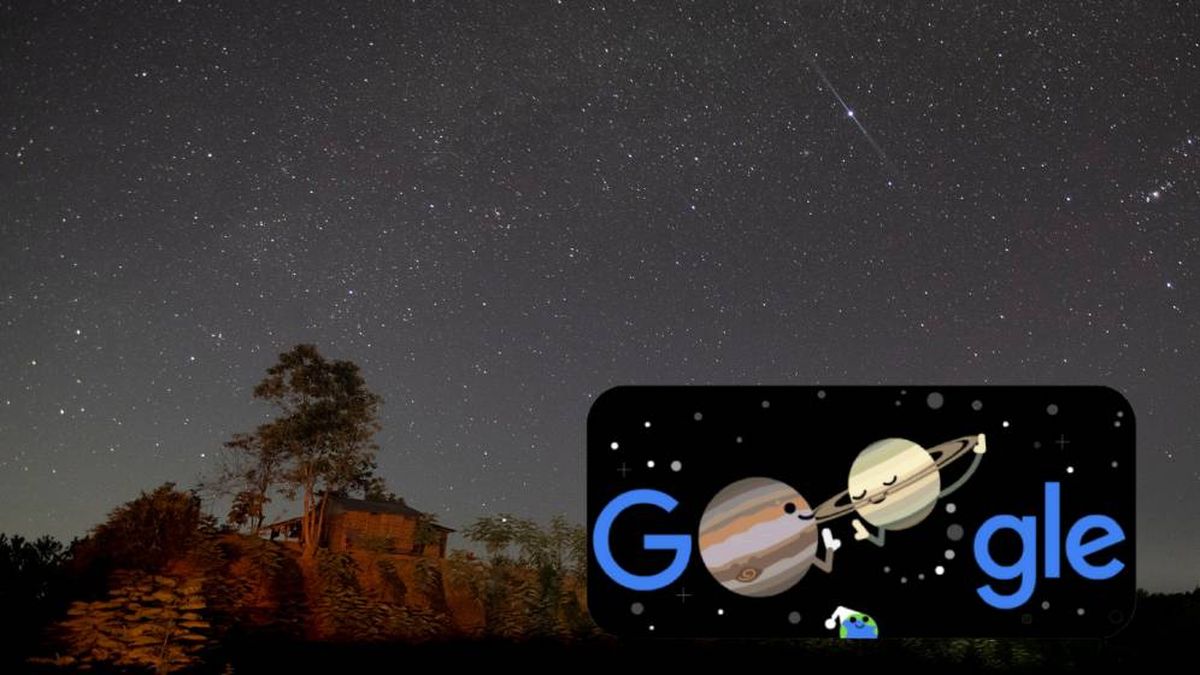 Empieza el invierno y llega la 'estrella de Belén': Google celebra el solsticio y la "gran conjunción"
