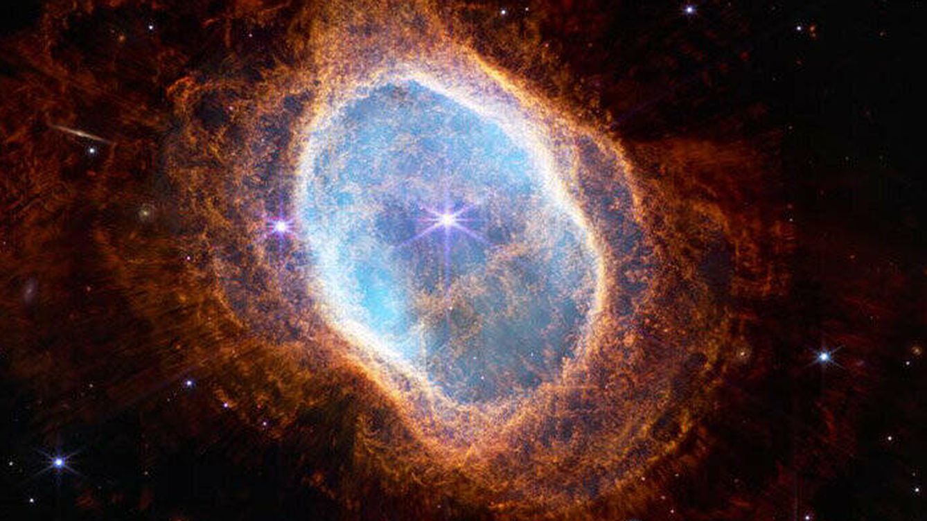 Foto: Nebulosa del Anillo del Sur por James Webb. (NASA)