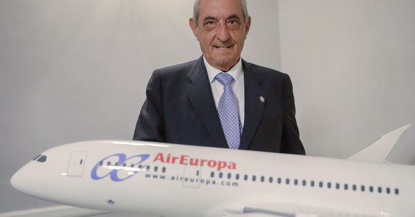 Foto: El presidente del grupo Globalia, al que pertenece Air Europa, Juan José Hidalgo. (EFE)