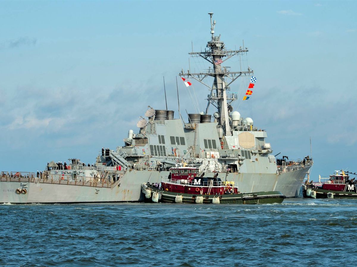 Foto: El destructor USS Arleigh Burke, en una imagen de 2021. (US Navy)