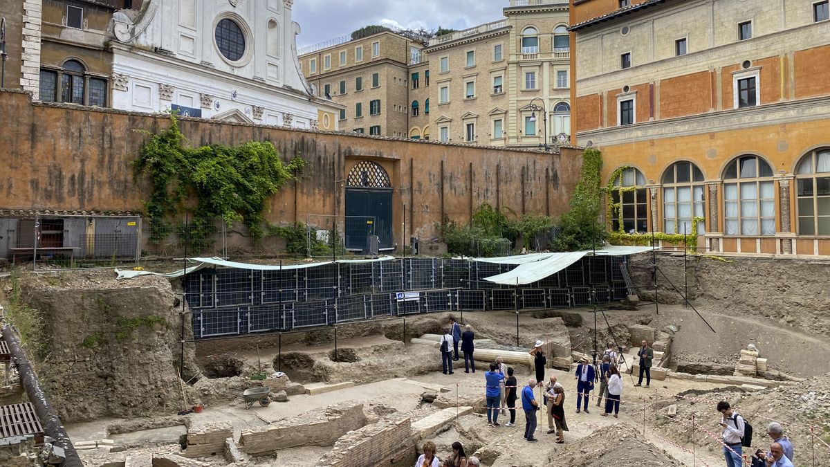 Descubren en Roma el teatro perdido de Nerón sepultado durante más de 1.000 años