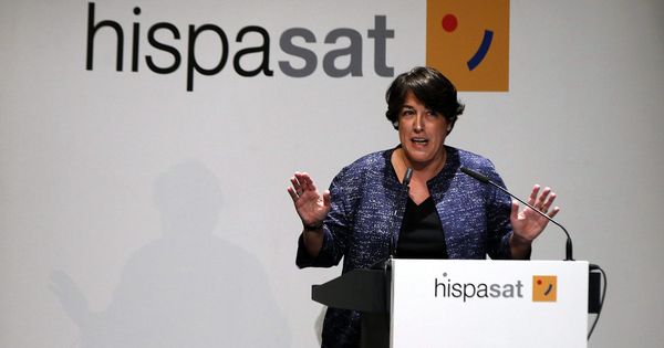 Foto: La presidenta de Hispasat, Elena Pisonero. (EFE)