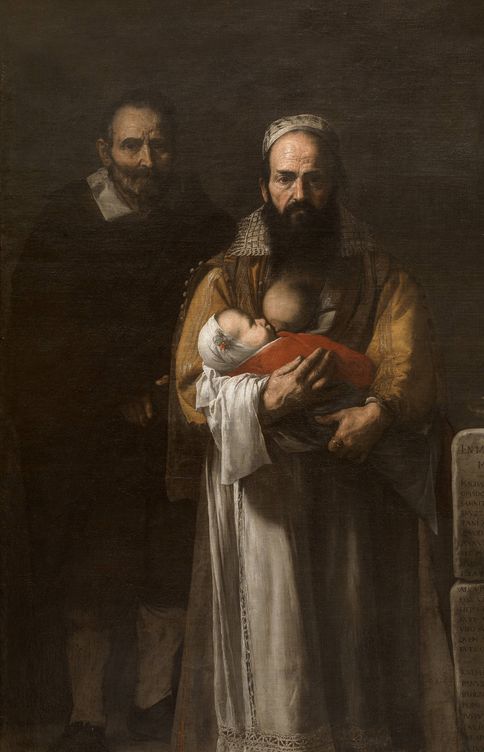 'Maddalena Ventura', José de Ribera (En depósito en el Museo del Prado)