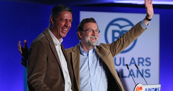 Foto: Xavier García Albiol y Mariano Rajoy. (Reuters)