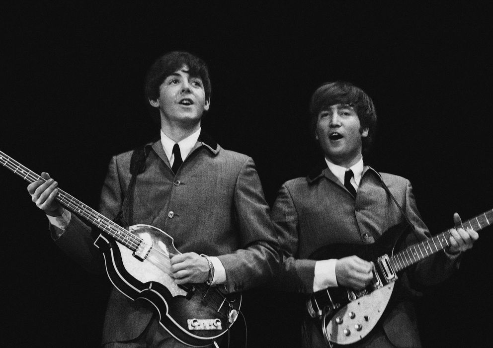 Foto: Los Beatles en su primer concierto en EEUU (EFE/Mike Mitchell)