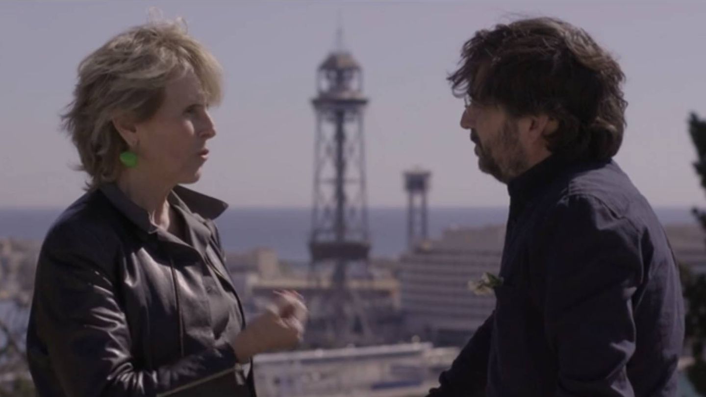 Mercedes Milá charla con Jordi Évole en 'Salvados'.