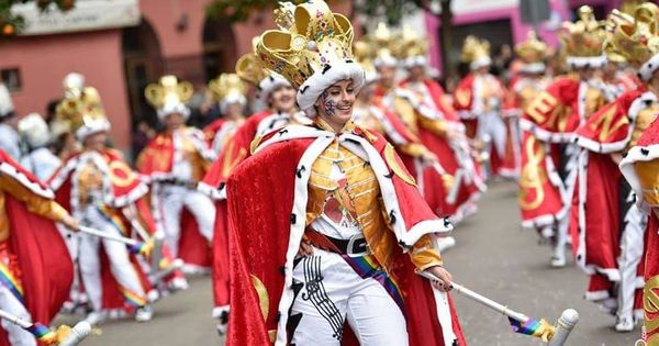 Foto: Imagen del Carnaval de Badajoz que ha compartido Queen en sus redes.