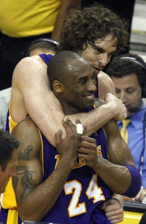 Foto: Los Lakers logran el anillo y Pau Gasol hace historia para España