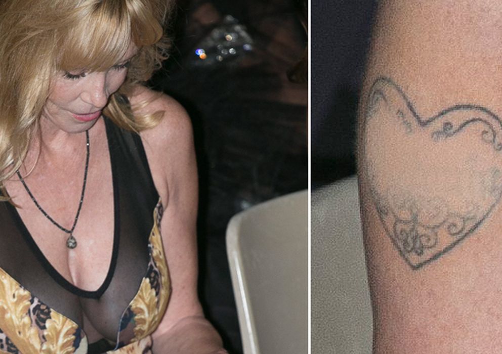 Foto: Melanie Griffith y su tatuaje en Taormina (Cordon Press)