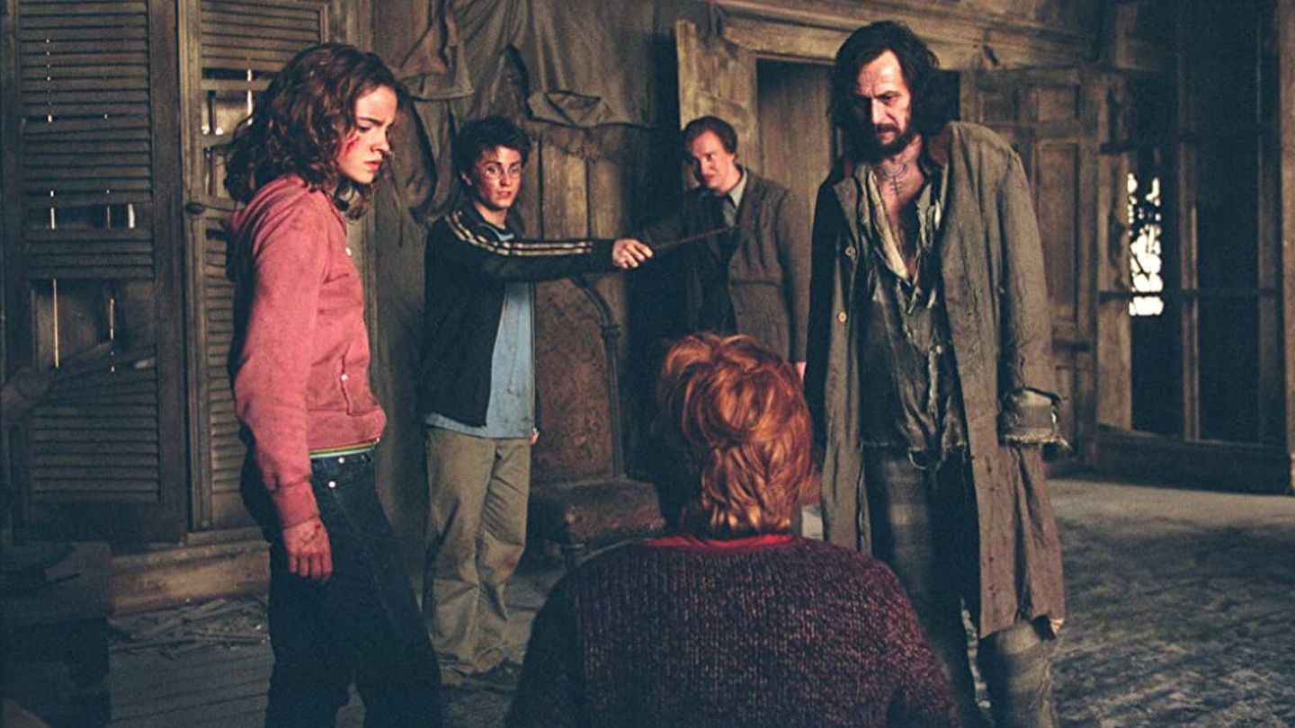 Gary Oldman como Sirius Black en 'Harry Potter y el prisionero de Azkaban'. (Cortesía Warner Bros.)