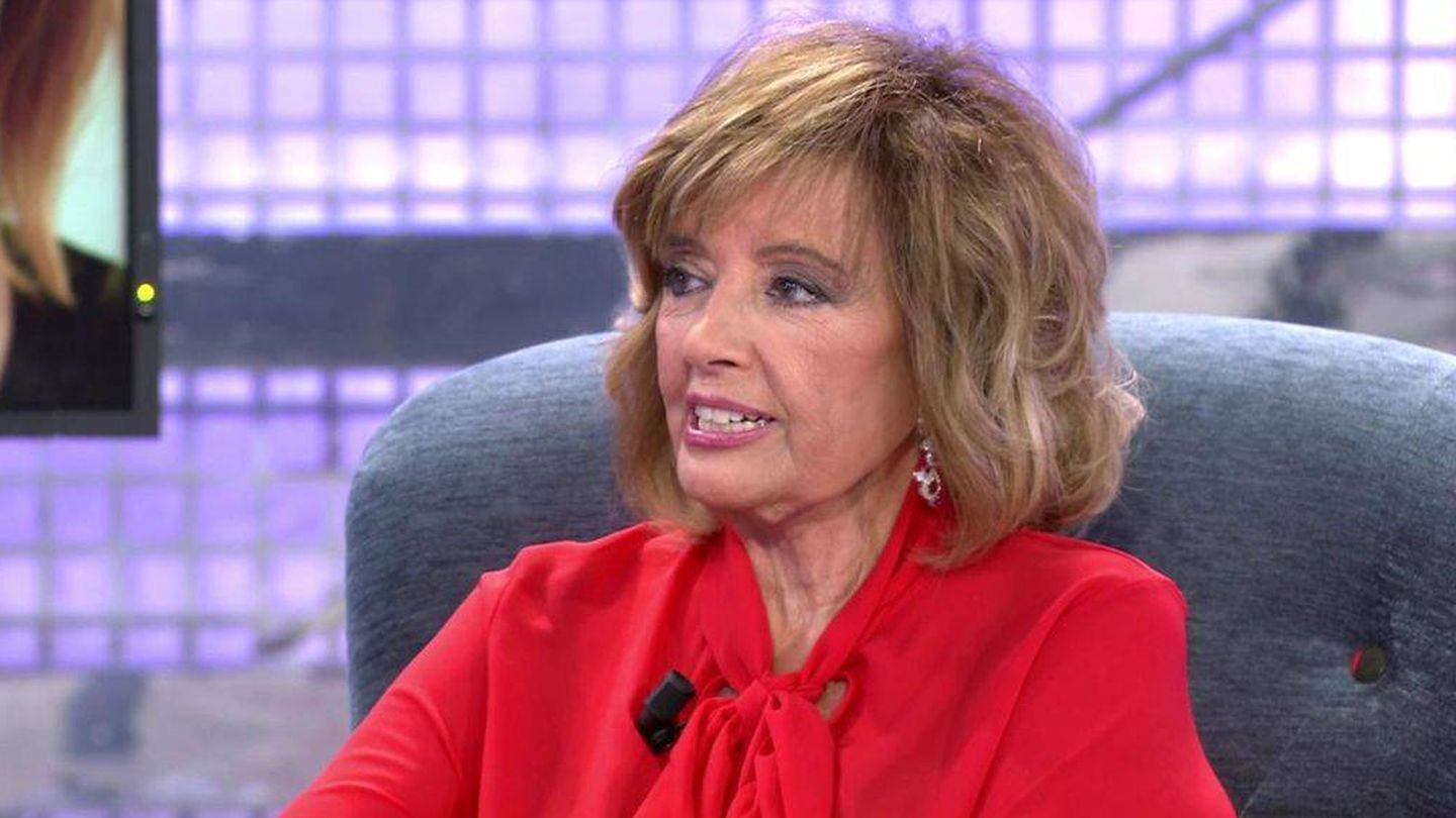 María Teresa Campos, en el especial de Telecinco. (Mediaset)