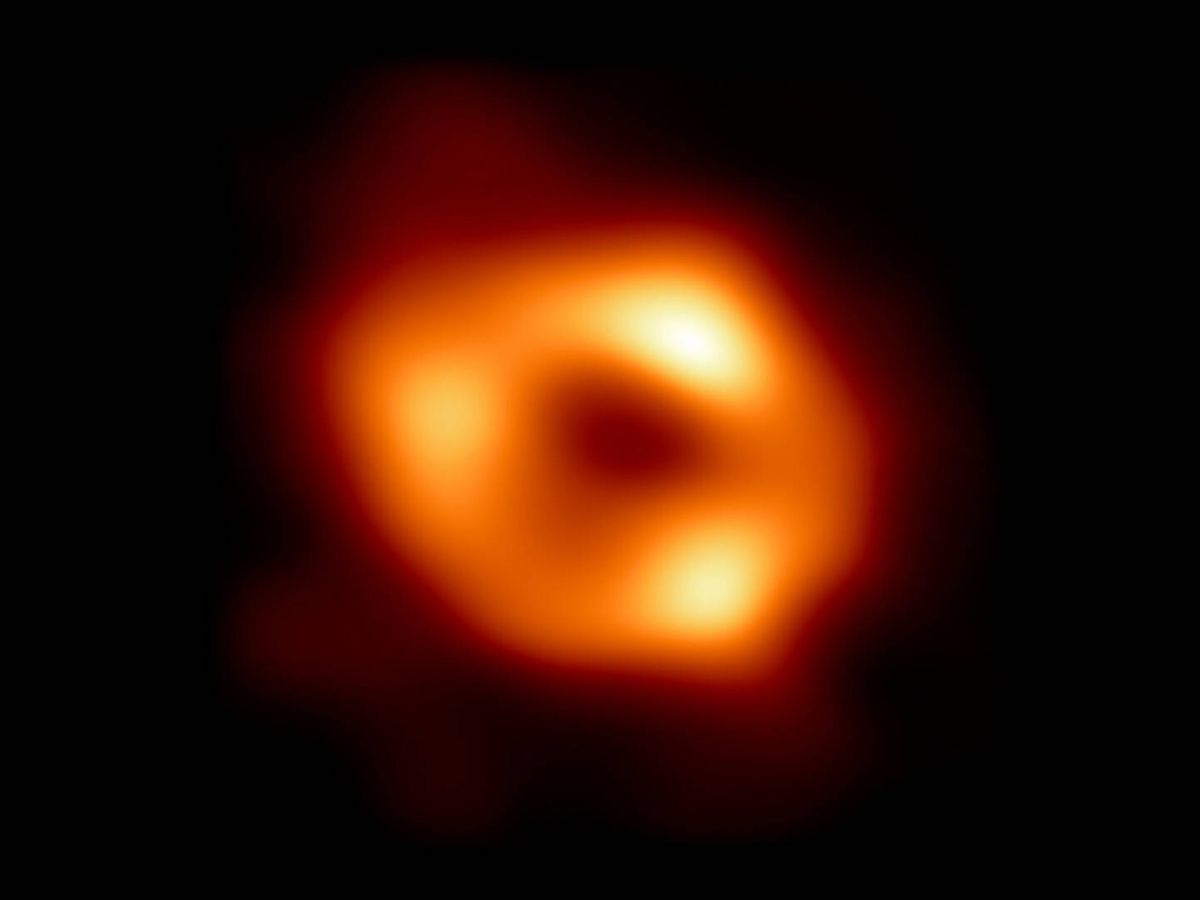 Foto: La primera imagen del agujero negro supermasivo de la Vía Láctea (ESO)