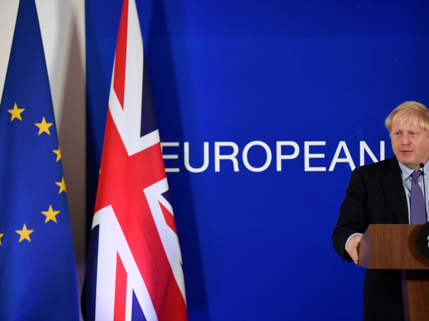 Boris Johnson el pasado octubre. (Reuters)