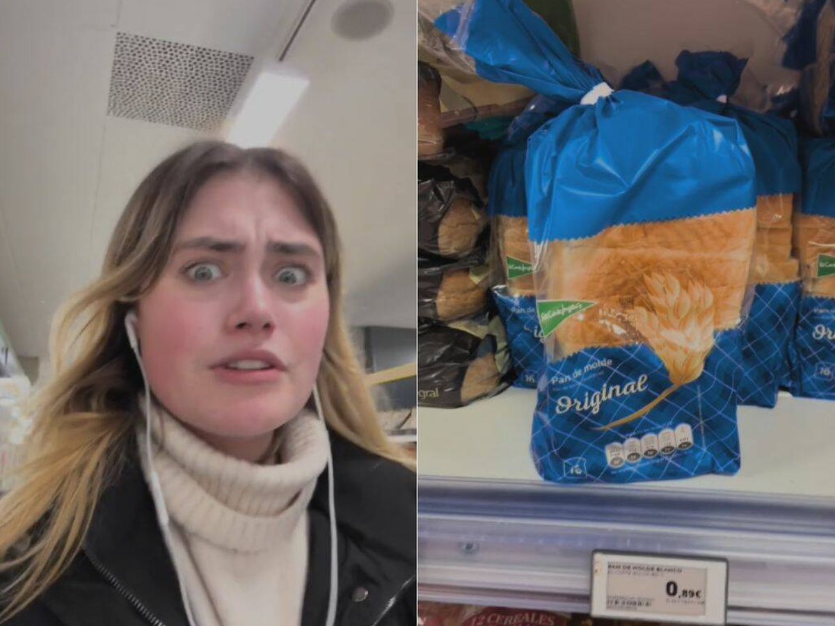 Foto: Una estadounidense que vive en España enseña lo que importaría de los supermercados de aquí (TikTok/@daniellegrobman)