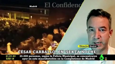 César Carballo, muy duro en 'La Sexta noche' por los macrobotellones
