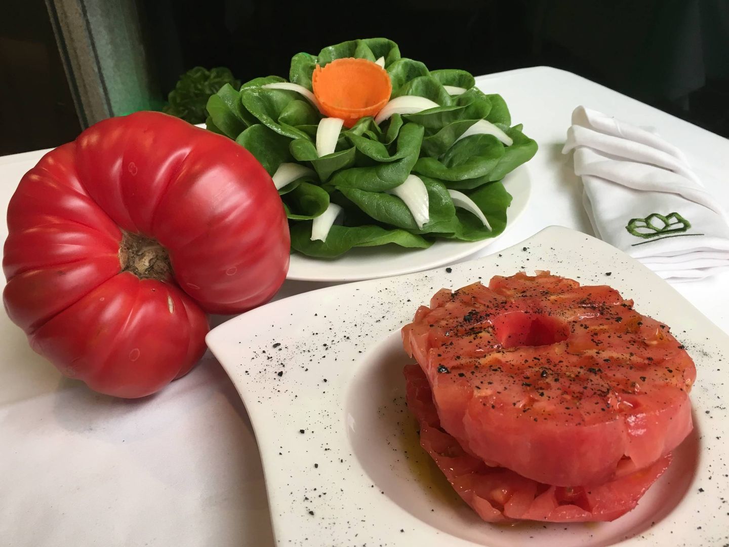 El tomate 'de verdad' de Floren Domezain.