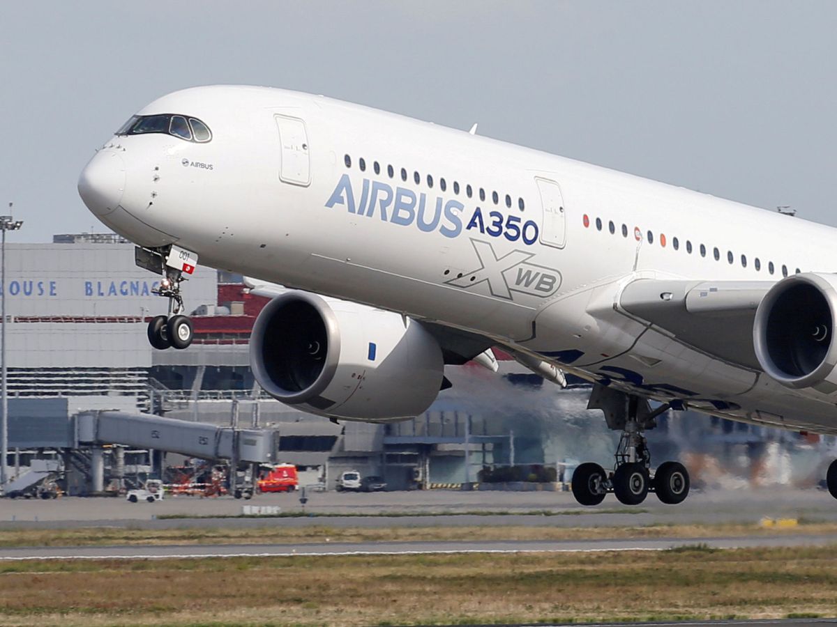 Foto: Un A350 de Airbus, en Toulouse. (Reuters)