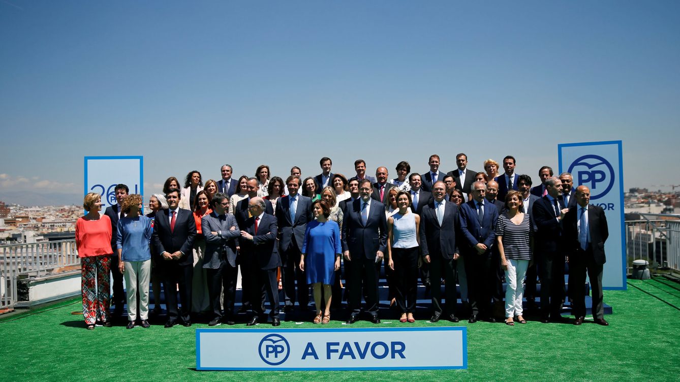 Foto: Foto de los candidatos de Madrid. (EFE)