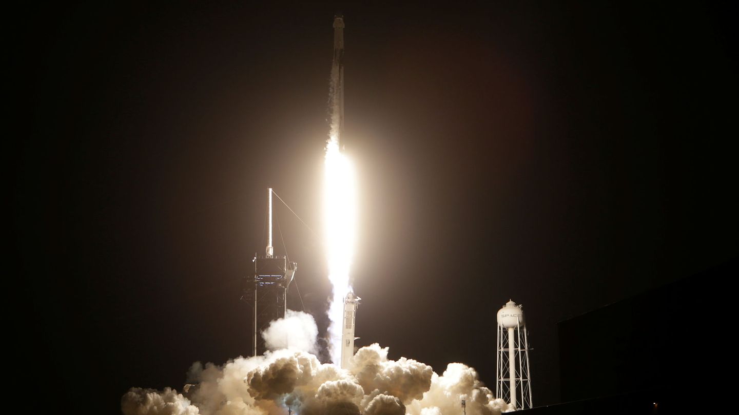 Cohete Falcon de Space X. (Reuters)