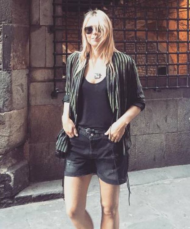 Foto: Maria Sharapova en Barcelona (Instagram)