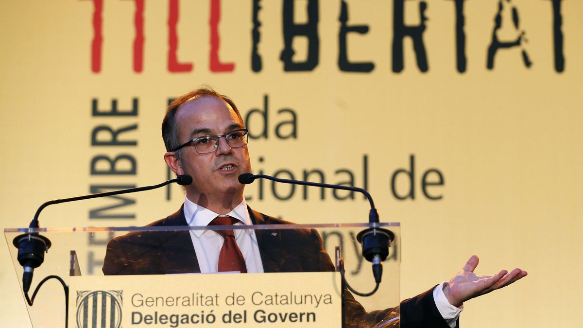 Turull defiende en Madrid sin incidentes que nada podrá parar el "tsunami democrático"