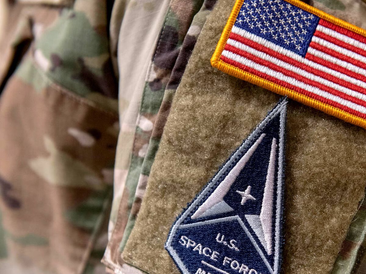 Foto: Soldado de la US Space Force, el cuerpo militar de los EEUU encargado de la guerra en el espacio. (US Space Force)